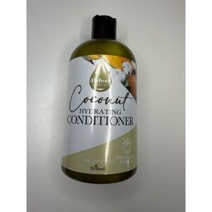 Difeel Essentials Coconut Hydrating Conditioner 12oz Natural Coconut Oil USA